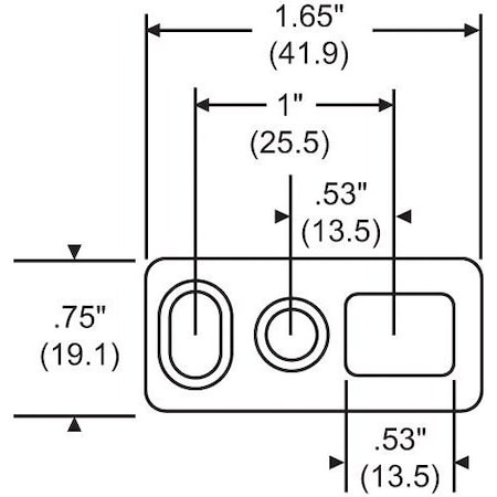 Strybuc STRIKE S-BOLT S-DOOR 19M SHT 857-10110